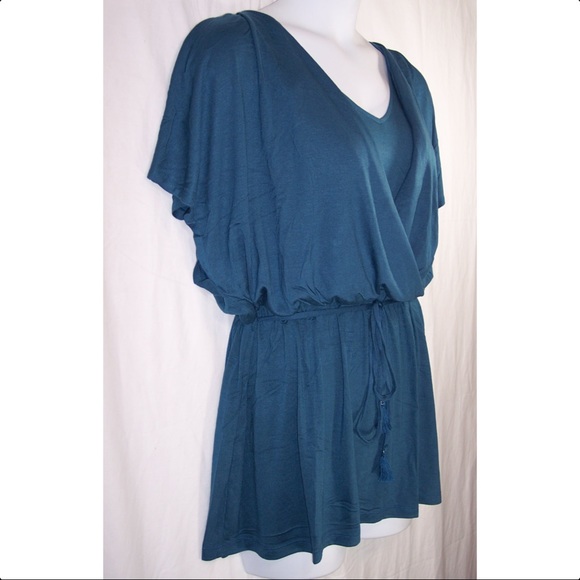 LANE BRYANT 18/20 Teal Top-NEW - Picture 5 of 8