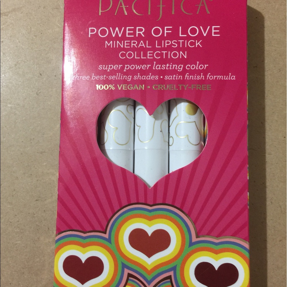 PACIFICA trio lipstick set! NEW!