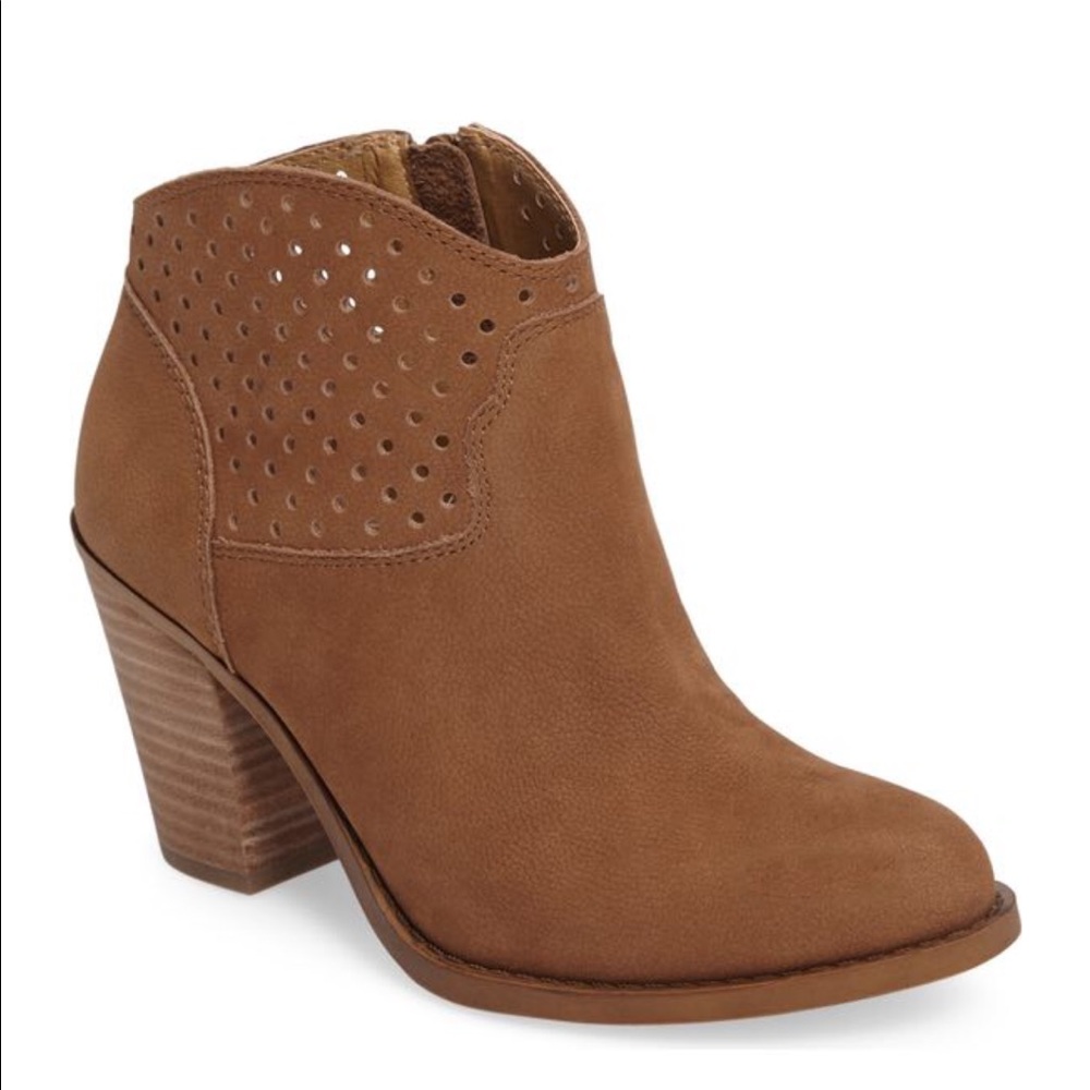 New Lucky Brand "Ellie" Brown Boot Women 8.5 M