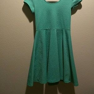 Turquoise dress