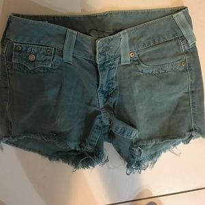 True religion shorts
