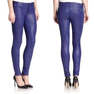 7 Jeans Crackle Coated Leggings 💙