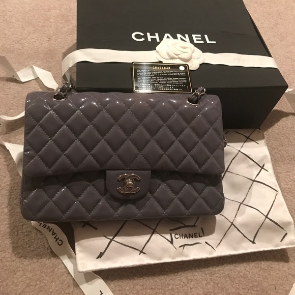 Classic jumbo double flap gray item#16424948 - Picture 2 of 5