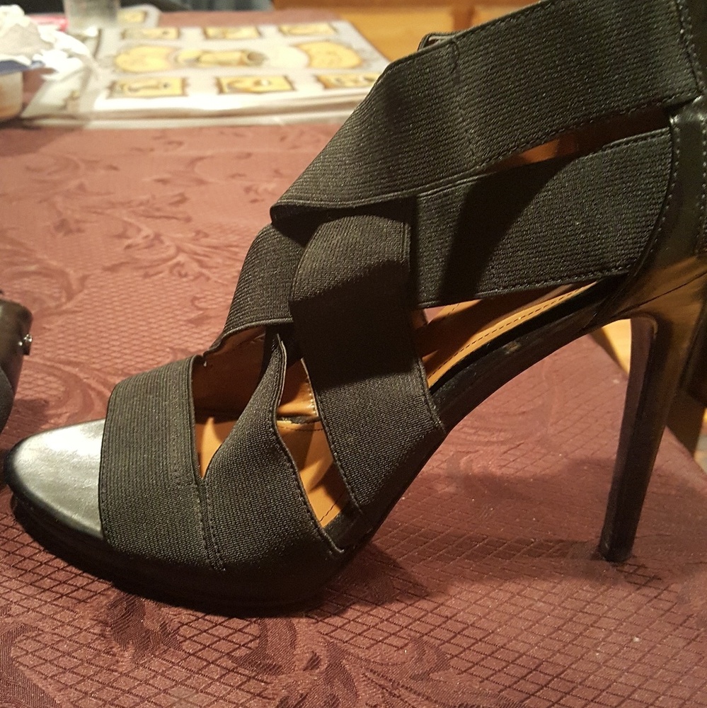 Calvin Klein Strap Heels