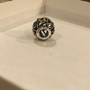 Pandora Birds of a Feather,Dark Green CZ 791213CZN