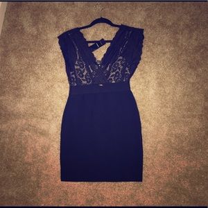 Bebe mini lace dress