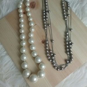 Pearl necklaces