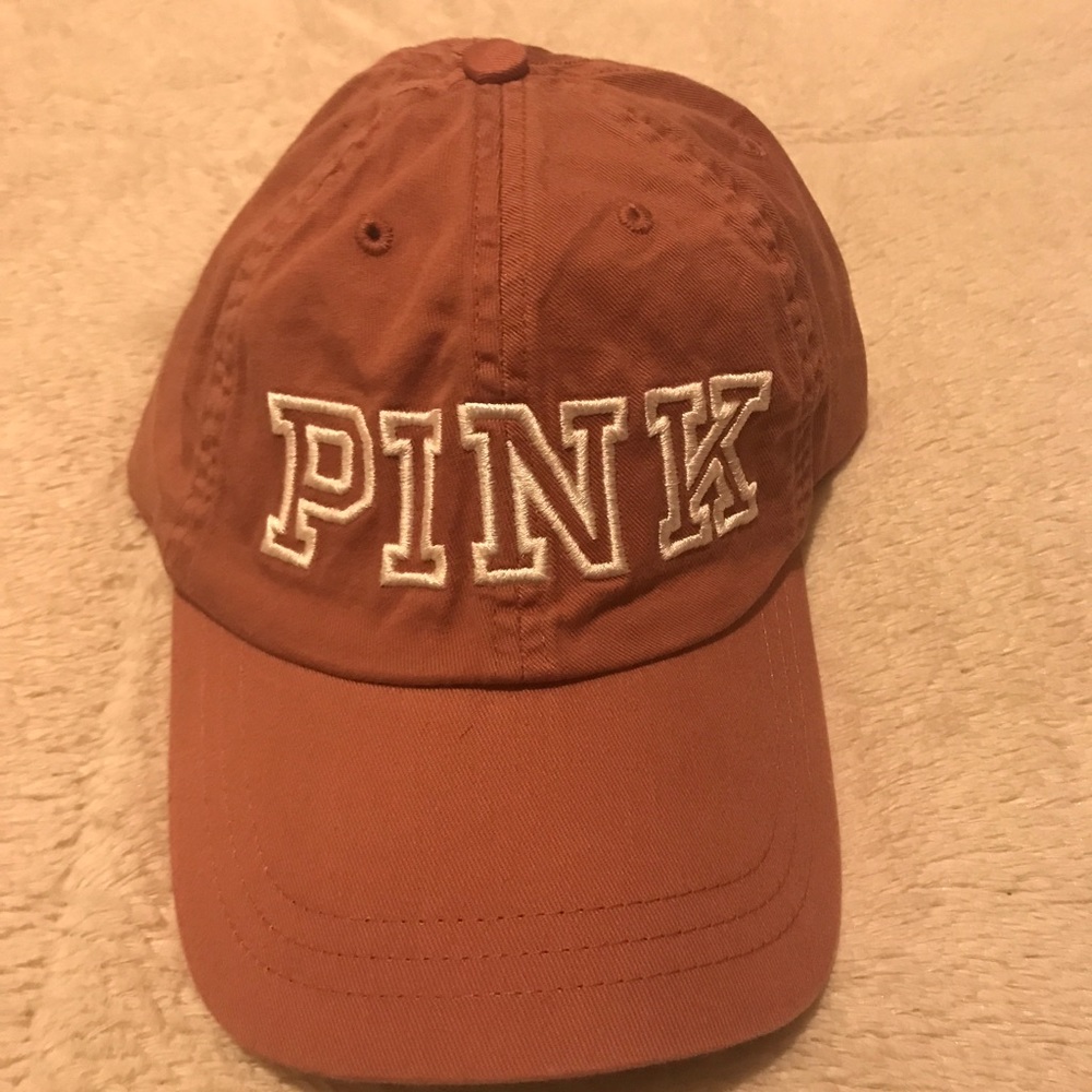 PINK logo cap