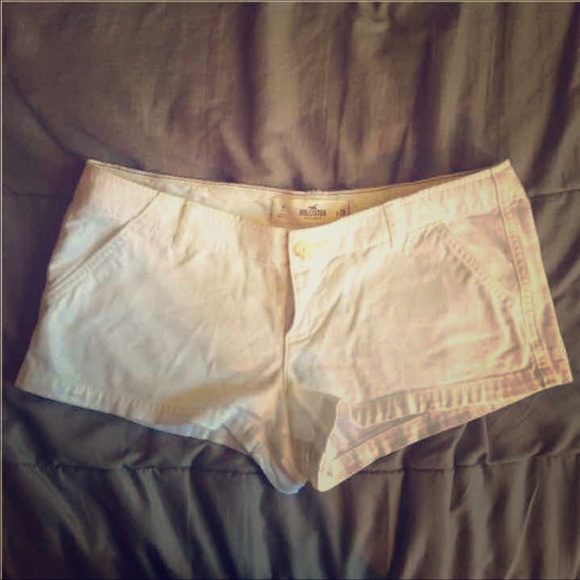 Hollister Pants - White Hollister Shorts