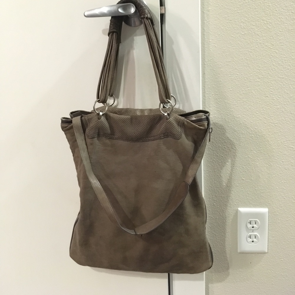 Alexander Wang Zipper leather tote bag