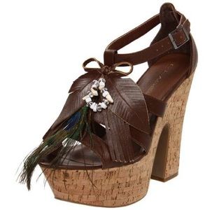 Wooden Heel sandal