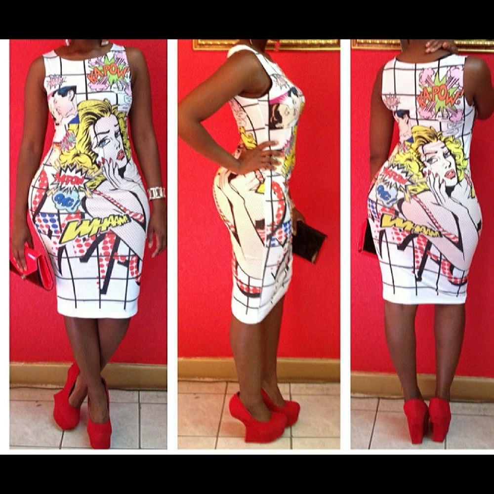 Cartoon dress nwot *last one*