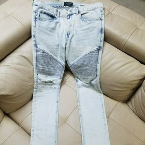 Pacsun Skinny Biker Denim 34 x 32