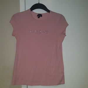 BEBE Pink Top