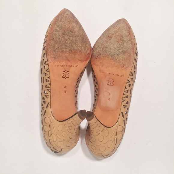 Loeffler Randall laser-cut leather heels 8 - Picture 4 of 4