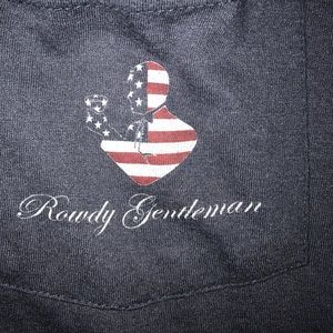 Medium long sleeve, Rowdy Gentleman Tee shirt