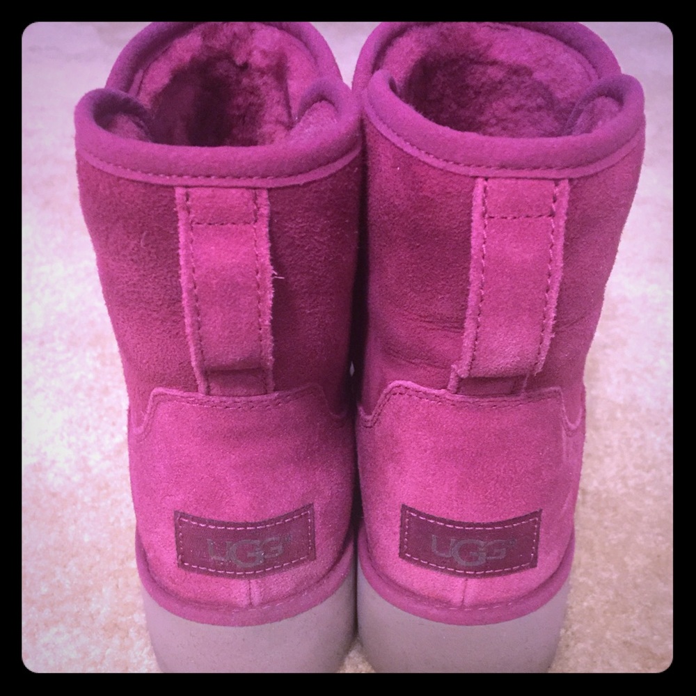 Pink Ugg boots