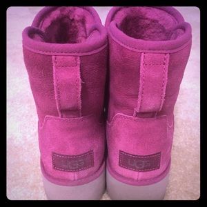Pink Ugg boots
