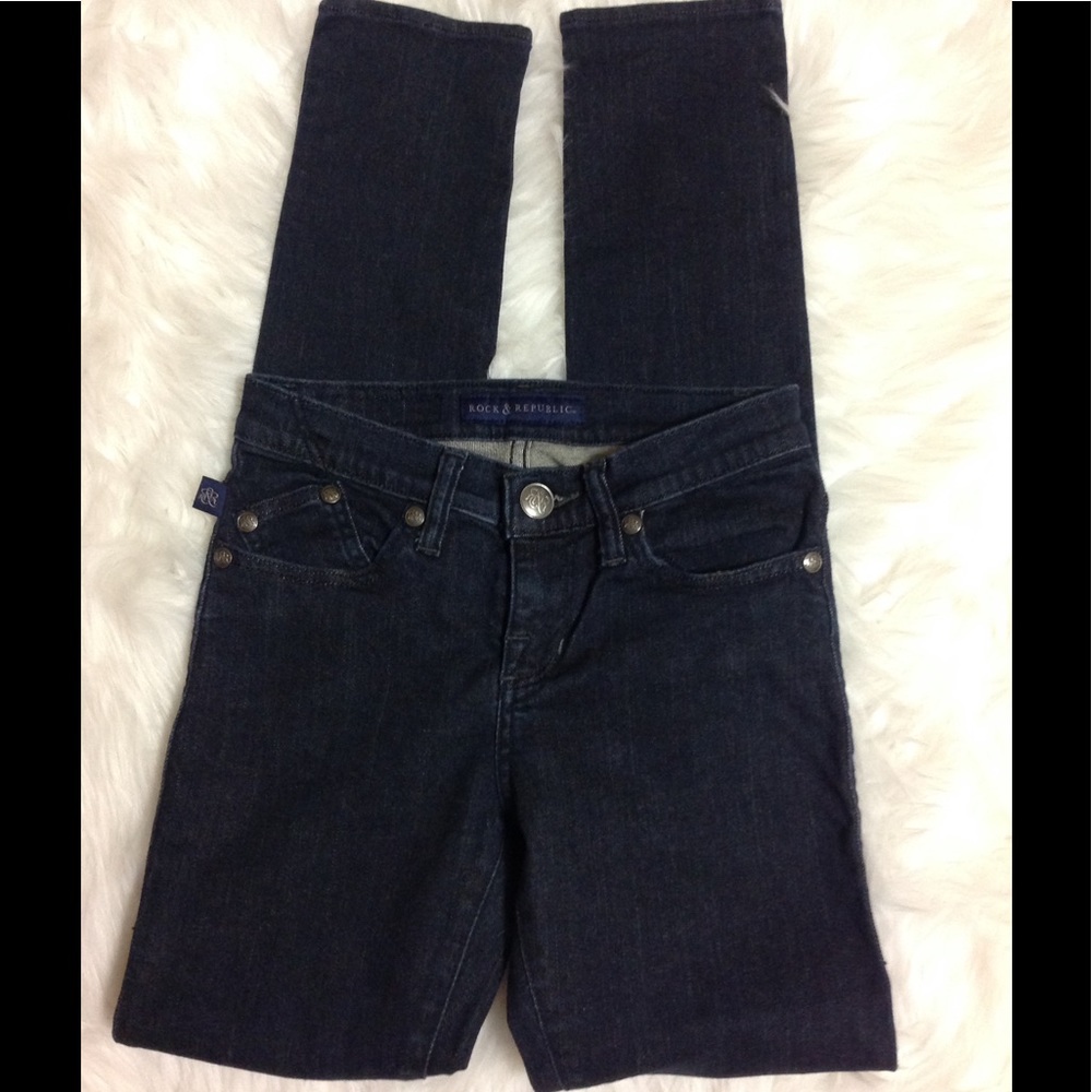 Rock & Republic Berlin Skinny Jeans size 0M