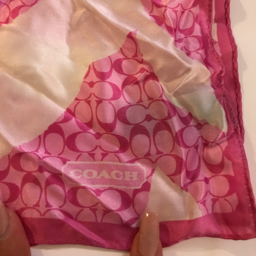 Silk coach scarf - Picture 2 of 5