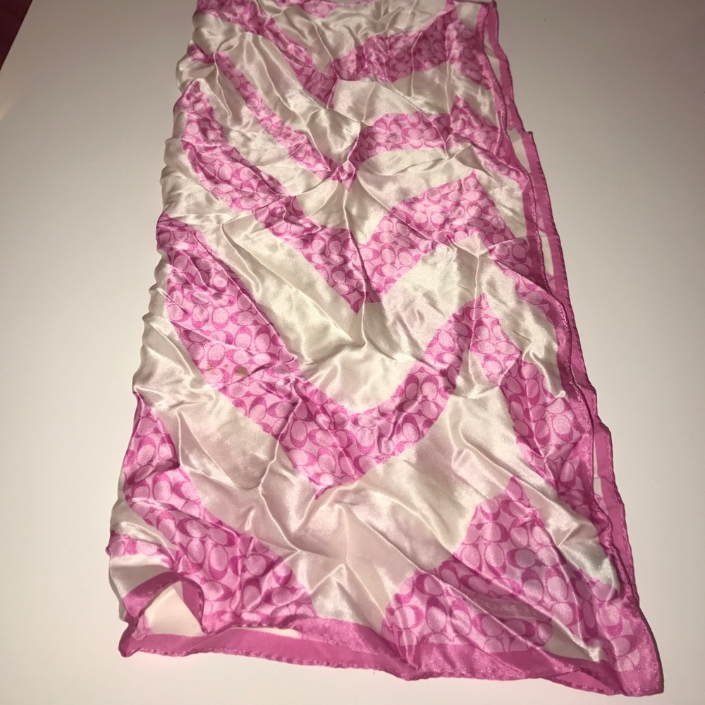 Silk coach scarf - Picture 3 of 5