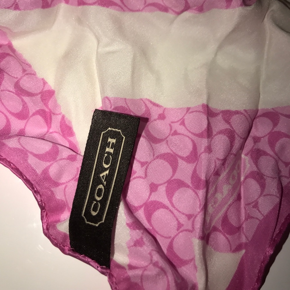 Silk coach scarf - Picture 4 of 5