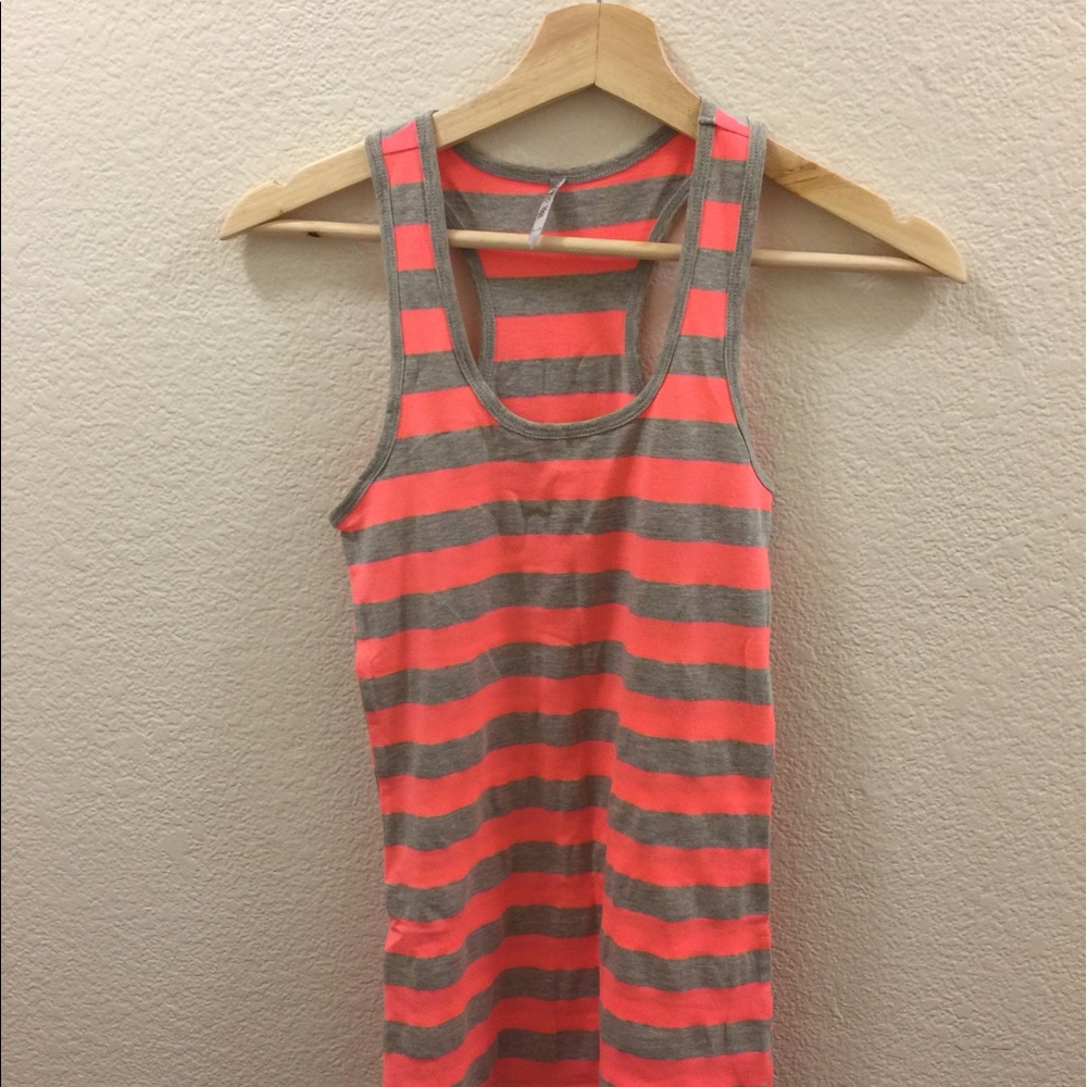 Racer back tank top