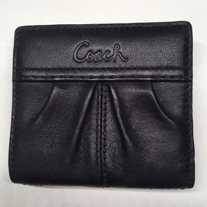 Coach black clutch wallet NWOT