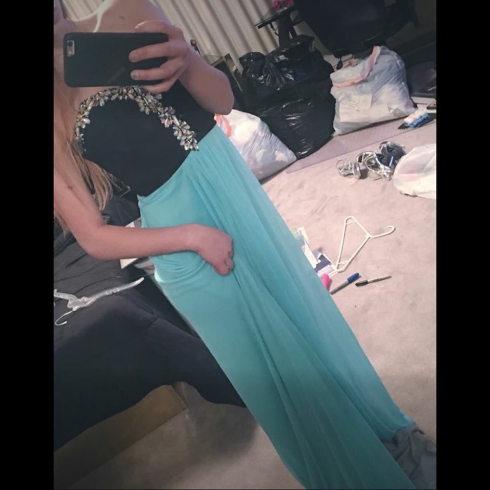 Blue Prom Dress