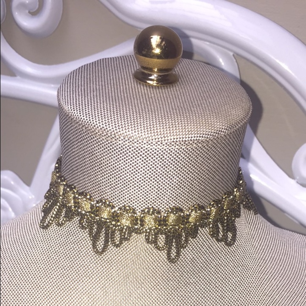 Gold Choker Necklace