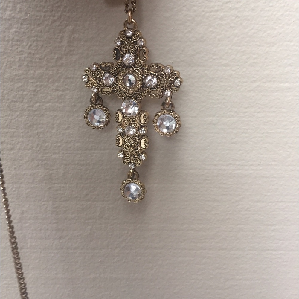 Long Cross Necklace