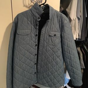 Denim button down shirt