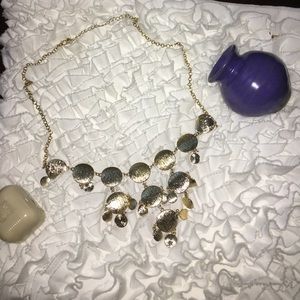 Gold bubble necklace