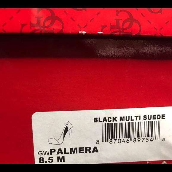 Guess Palmera Black Closed Toe Heels - Picture 4 of 4