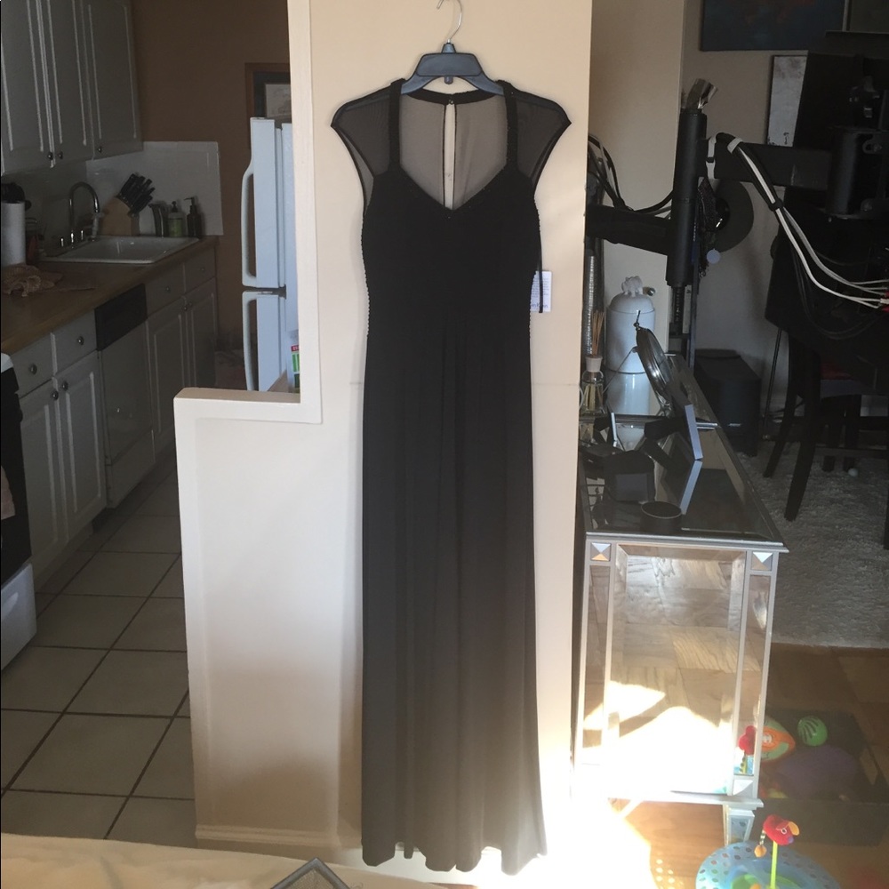 Calvin Klein black gown