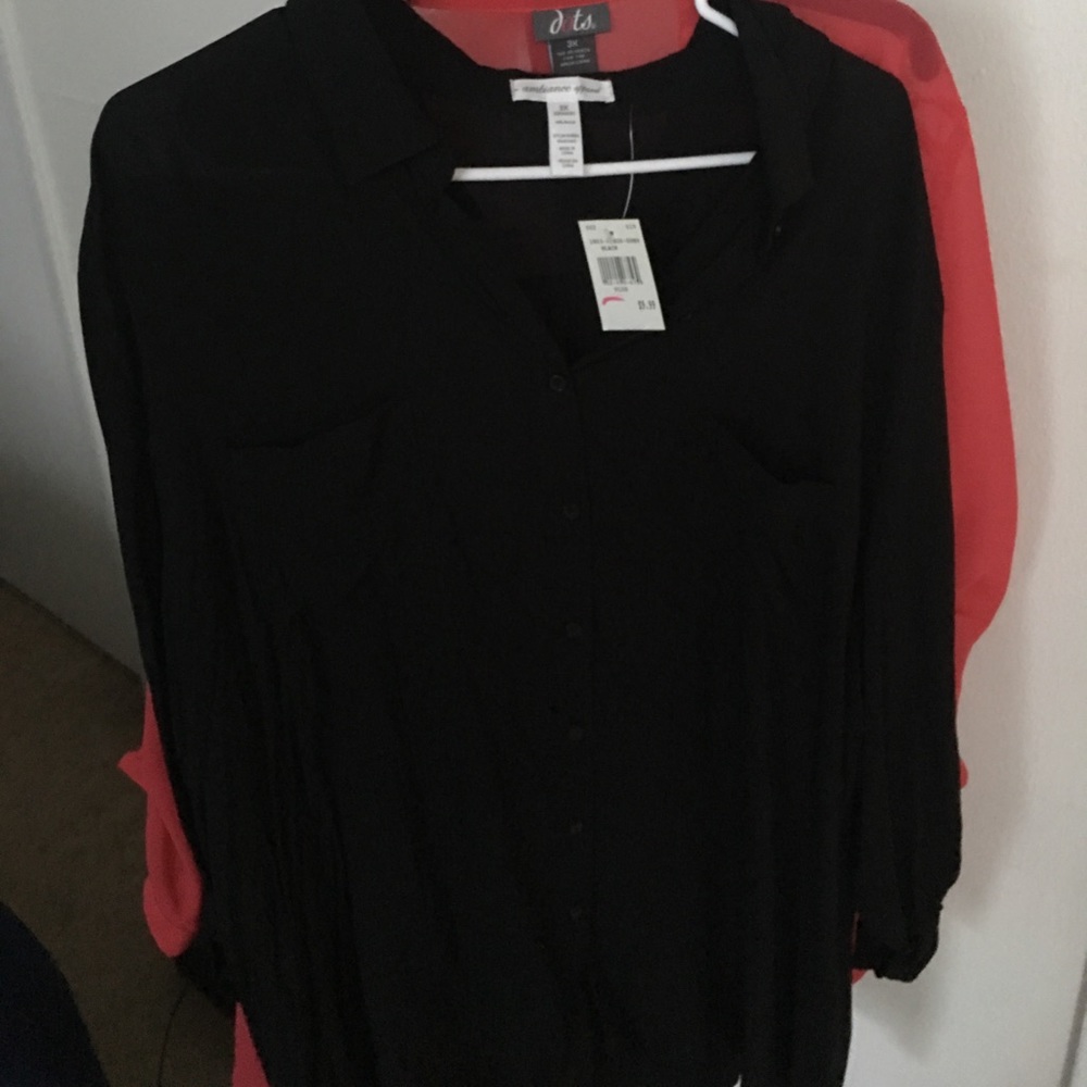 A black blouse