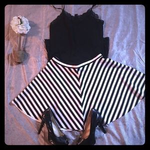 Striped skirt