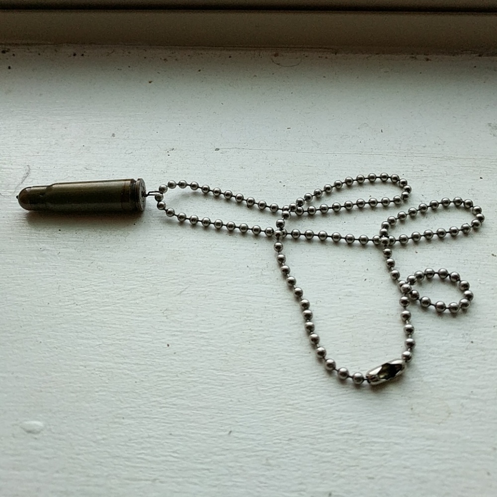 Bullet necklace