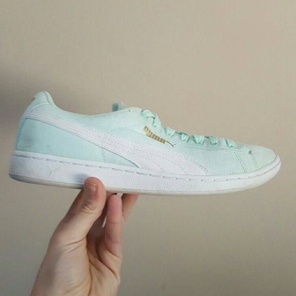 Puma Shoes - PUMA MINT GREEN SNEAKERS SIZE 10