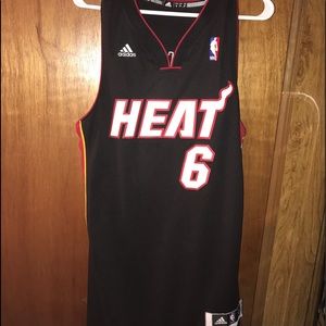 Miami heat stitched jersey