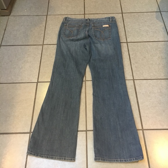 Women's Calvin Klein flare jeans - Picture 2 of 4