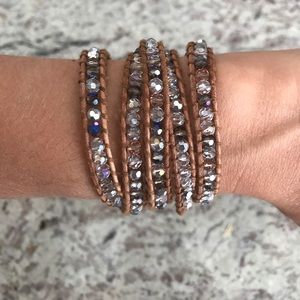 New Victoria Emerson Crystal Wrap Bracelet