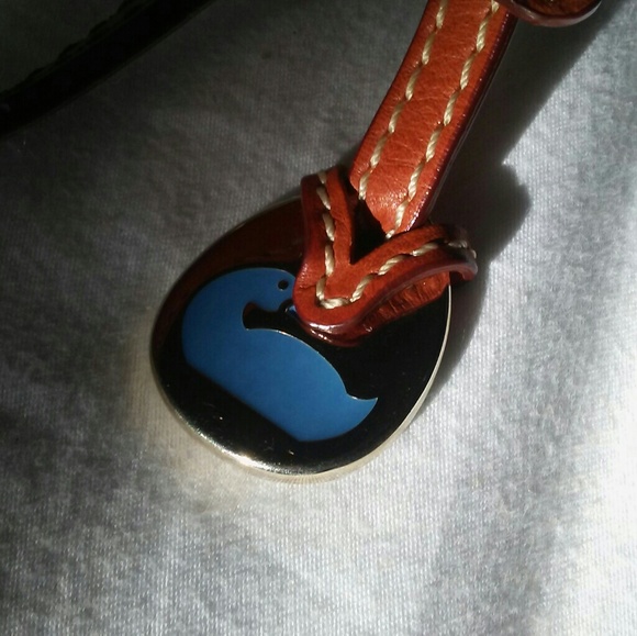 Dooney & Bourke Giraffe Print Canvas and Leather S - Picture 3 of 8