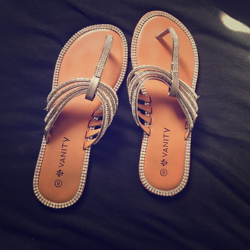VANITY BLING FLIP FLOPS