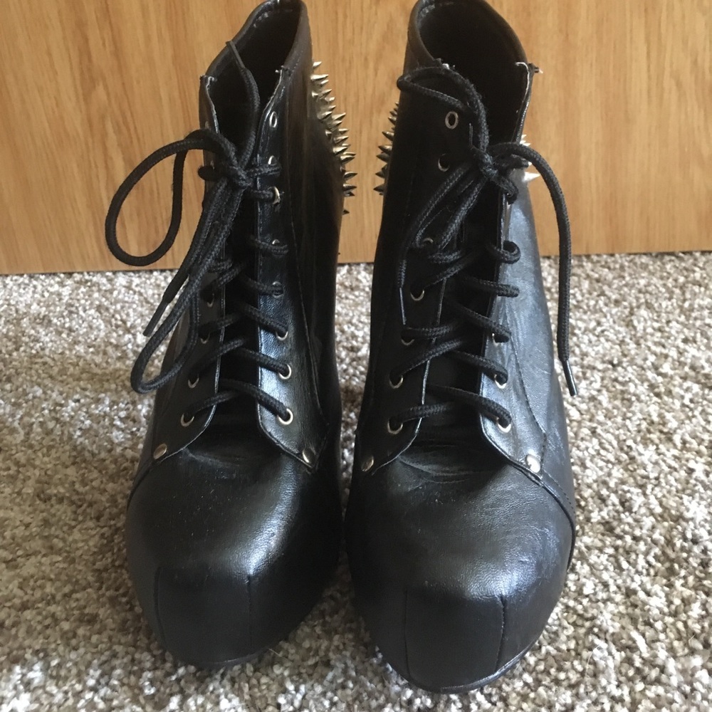 Super cute; Super Edgy Spiked Heels.