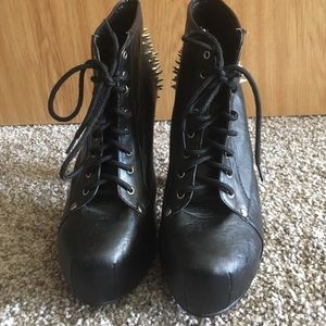 Super cute; Super Edgy Spiked Heels.