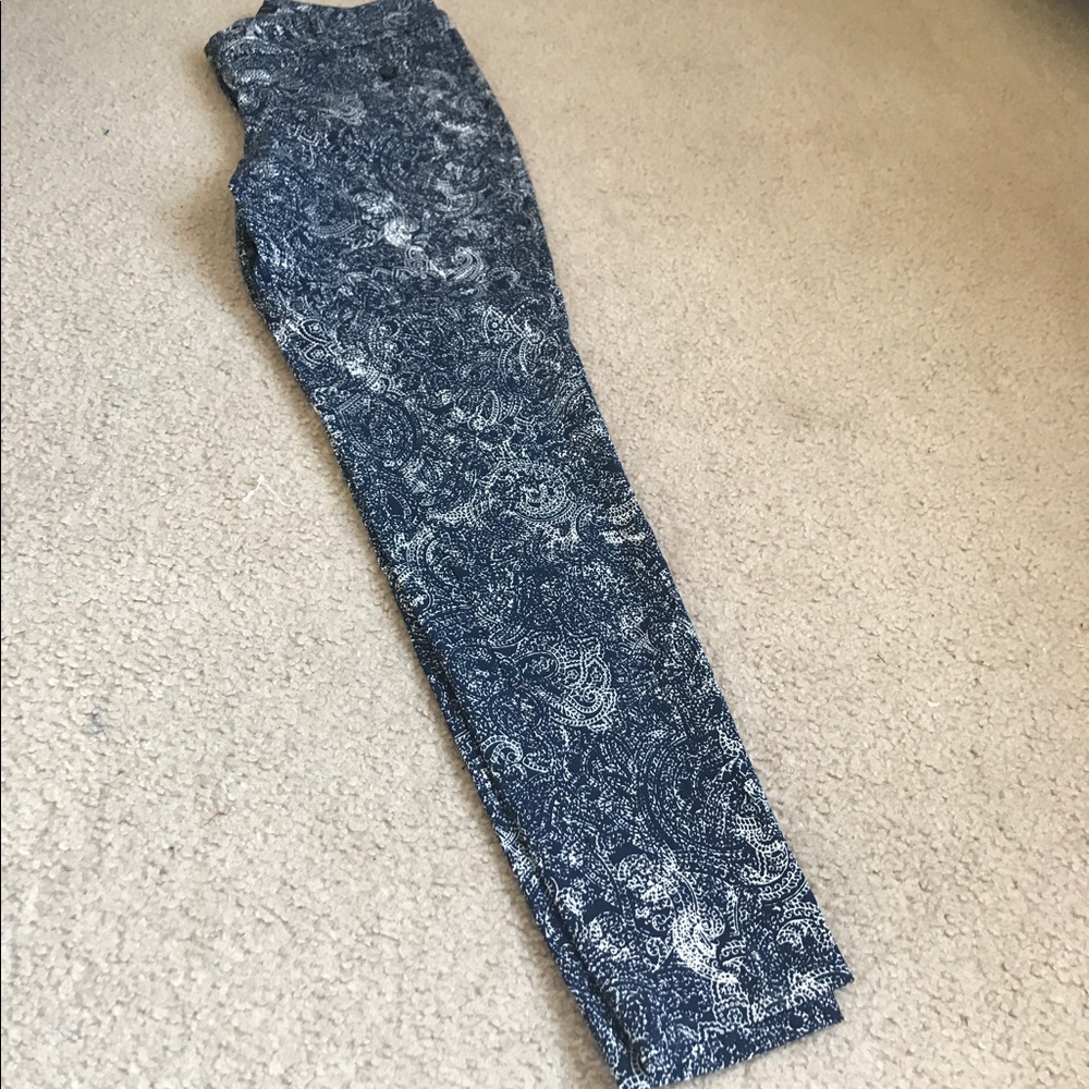 The Limited Paisley Dress Pants