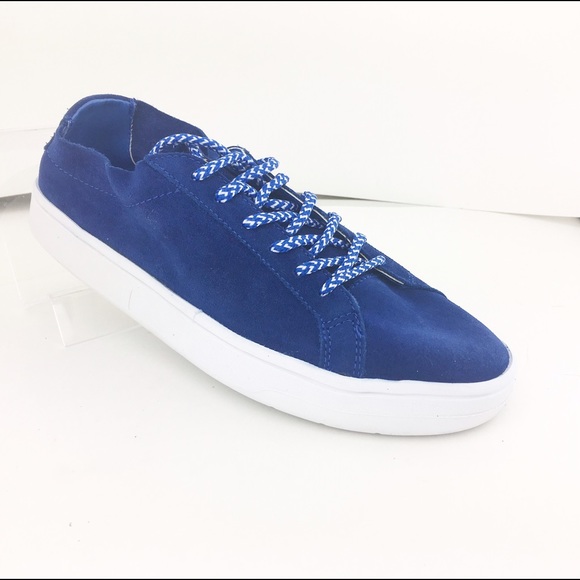 Blue Suede Shoes Steve Madden Bolt Sneakers NIB - Picture 6 of 8