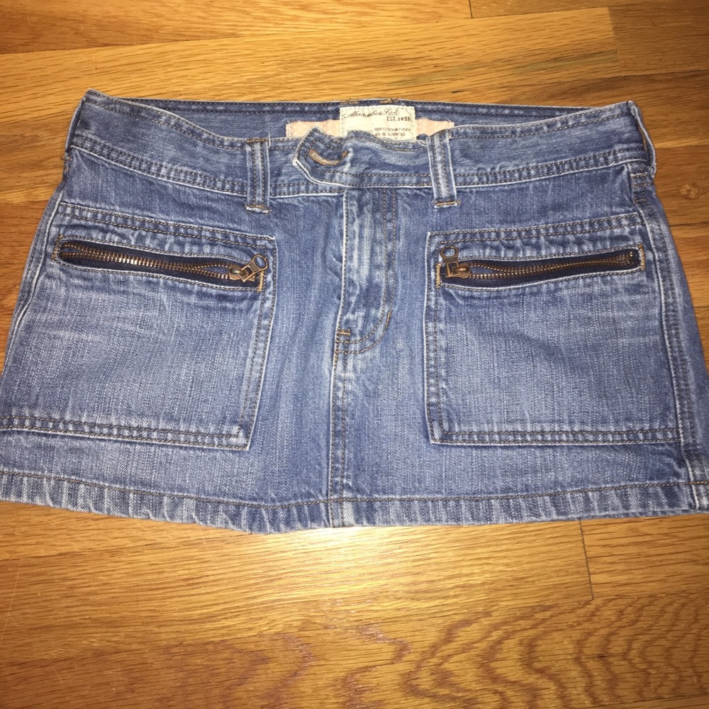 Abercrombie jean skirt
