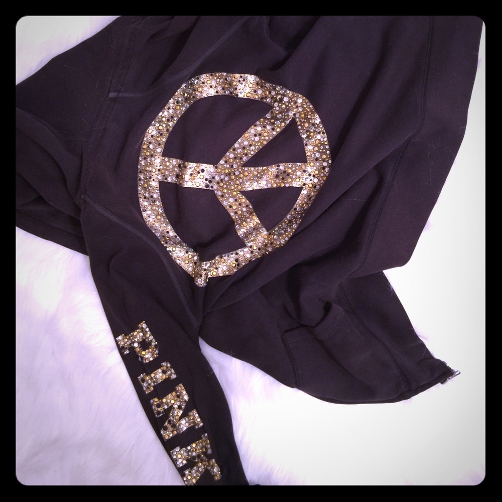 Victoria's Secret Zip up, Size Small